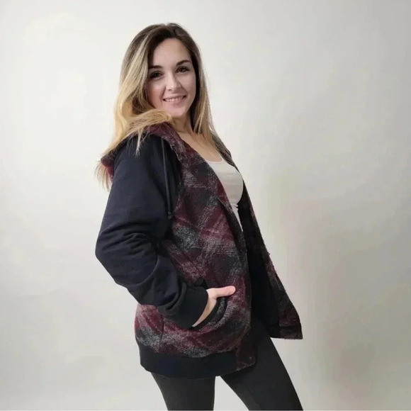 Armani Exchange Wool Plaid Bomber Jacket - Picture 6 of 12